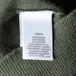 Brunello Cucinelli Green Cashmere Crew Neck Sweater XL