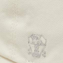 Brunello Cucinelli Beige Cotton Canvas Baseball Cap S