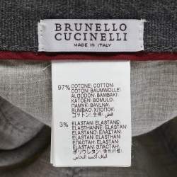 Brunello Cucinelli Beige Cotton Canvas Baseball Cap S