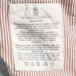 Brunello Cucinelli Light Blue Washed Denim Traditional Fit Jeans XXXL (Waist 40")
