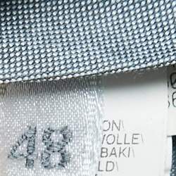 Pre Owned Brunello Cucinelli Grey Cotton Leisure Fit Pants S