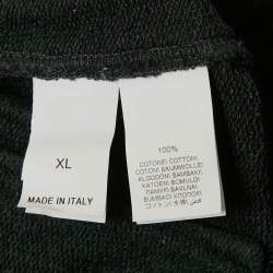 Brunello Cucinelli Grey Contrast Trimmed Joggers XL