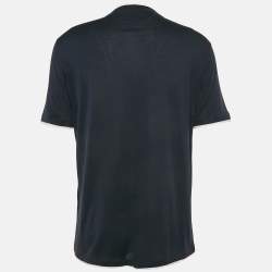 Brunello Cucinelli Navy Blue Jersey Crewneck T-Shirt XXL