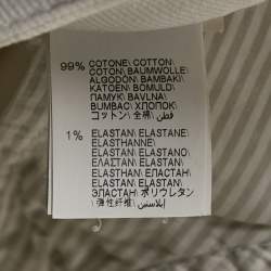 Pre Owned Brunello Cucinelli White Denim Traditional Fit Jeans L Waist 34"