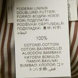 Brunello Cucinelli Navy Blue Cotton Leisure Fit Pants L