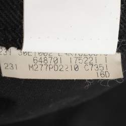 Brunello Cucinelli Black Denim Traditional Fit Jeans M
