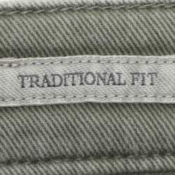 Brunello Cucinelli Green Denim Traditional Fit Jeans M