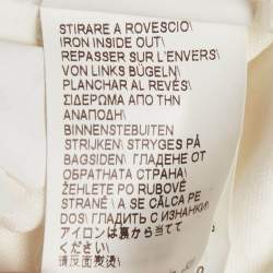 Pre Owned Brunello Cucinelli White Cotton Knit T-Shirt M