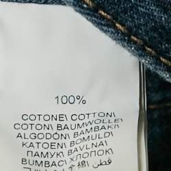 مملوكة مسبقًا Brunello Cucinelli Blue Faded Denim Traditional Fit Jeans M Waist 31"