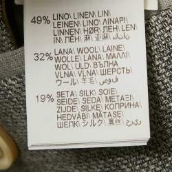 مملوكة مسبقًا بليزر برونيلو كوتشينيللي رمادي كتان مقاس صغير (سمول)