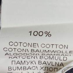 Pre Owned Brunello Cucinelli Blue Check Cotton Shirt M