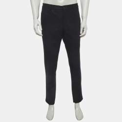 Pre Owned Brunello Cucinelli Blue Wool Trousers XL