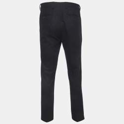 Pre Owned Brunello Cucinelli Blue Wool Trousers XL