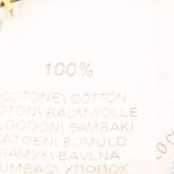 Pre Owned Brunello Cucinelli Blue Cotton Button Down Leisure Fit Shirt S