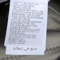 Pre Owned Brunello Cucinelli Navy Blue Linen & Cotton Reversible Jacket Vest M