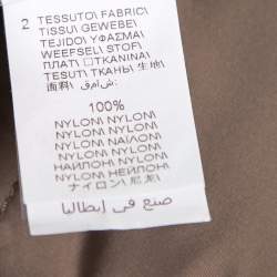 Pre Owned Brunello Cucinelli Grey Wool & Cotton Reversible Jacket Vest M