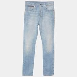 Brunello Cucinelli Blue Denim leisure Fit Jeans XS Waist 32" 