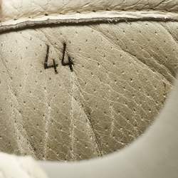 Pre Owned Brunello Cucinelli Multicolor Leather and Suede Lace Up Sneakers Size 44