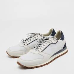 New! Brunello Cucinelli 'Runner' Sneaker Navy Blue Mens 11 US 44 Eur. MSRP  $875