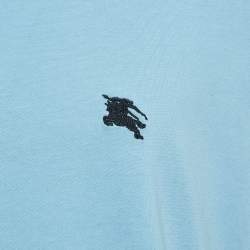 Pre Owned Burberry Brit Powder Blue Cotton Crew Neck Tunworth T-Shirt XXXL