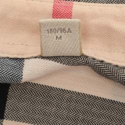 Pre Owned Burberry Brit Begie Nova Check Cotton Shirt M