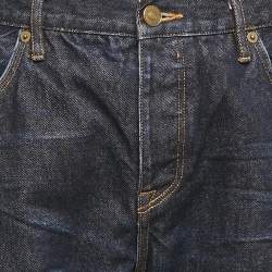 Pre Owned Burberry Brit Blue Faded Denim Streadman Jeans L Waist 36"