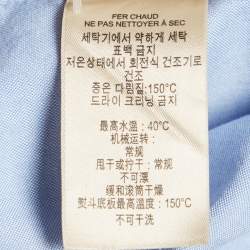 Burberry Brit Blue Cotton Button Front Shirt XL