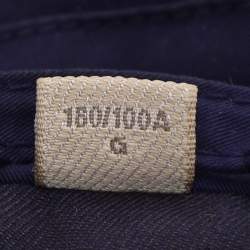 Pre Owned Burberry Brit Navy Blue Jacket L