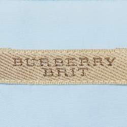 Burberry Brit Blue Cotton Button Front Shirt XL 