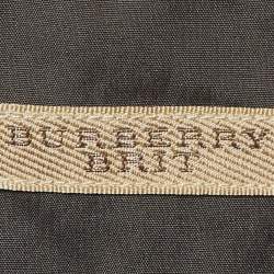 Burberry Brit Grey Cotton Button Front Shirt XL