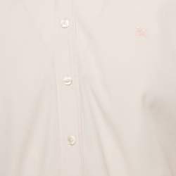 Pre Owned Burberry Brit Pink Cotton Long Sleeve Shirt M