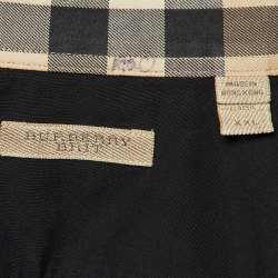 مملوكة مسبقًا Burberry Brit Logo Embroidered Cotton Shirt XXL