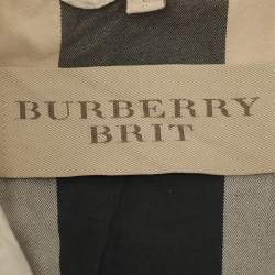 مملوكة مسبقًا Burberry Brit Beige Cotton Jackets L