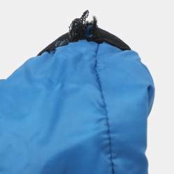 Pre Owned Burberry Brit Blue Nylon Padded Down Jacket L
