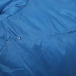 Pre Owned Burberry Brit Blue Nylon Padded Down Jacket L