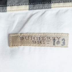 Pre Owned Burberry Brit White Cotton Button Front Shirt XL
