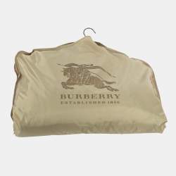 Pre Owned Burberry Brit Black Quilted Hooded Puffer Jacket L
