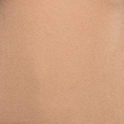 Pre Owned Burberry Brit Beige Knit Horseferry Check Shoulder Detail Crew Neck Sweatshirt XS