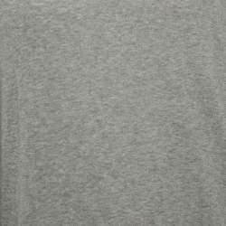 Pre Owned Burberry Brit Grey Cashmere and Cotton Check Detail Round Neck Sweater XXL