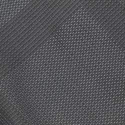 Pre Owned Burberry London Black Jacquard Silk Tartan Check Modern Tie