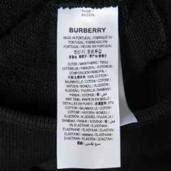 Burberry London Black Bambi Print Cotton Hooded Sweatshirt XXL