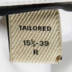 Burberry White Cotton Button Front Treyforth Shirt M