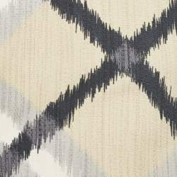 Burberry London Beige/Grey Nova Check Silk Tie 