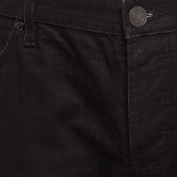 Pre Owned Burberry Black Denim Straight Leg Steadman Jeans L Waist 34"