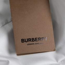 Pre Owned Burberry London White Cotton Oxford Classic Button Front Shirt L
