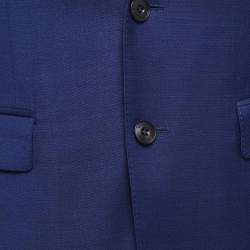 Burberry London Navy Blue Wool Suit M