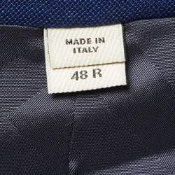Burberry London Navy Blue Wool Suit M