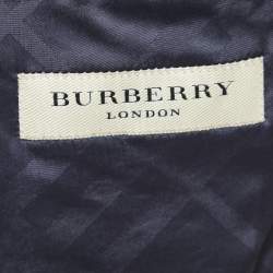 Burberry London Navy Blue Wool Suit M