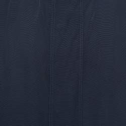 Burberry London Navy Blue Nylon Zip-Up Jacket XL