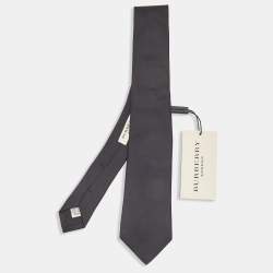 Burberry Black Silk Classic Tie